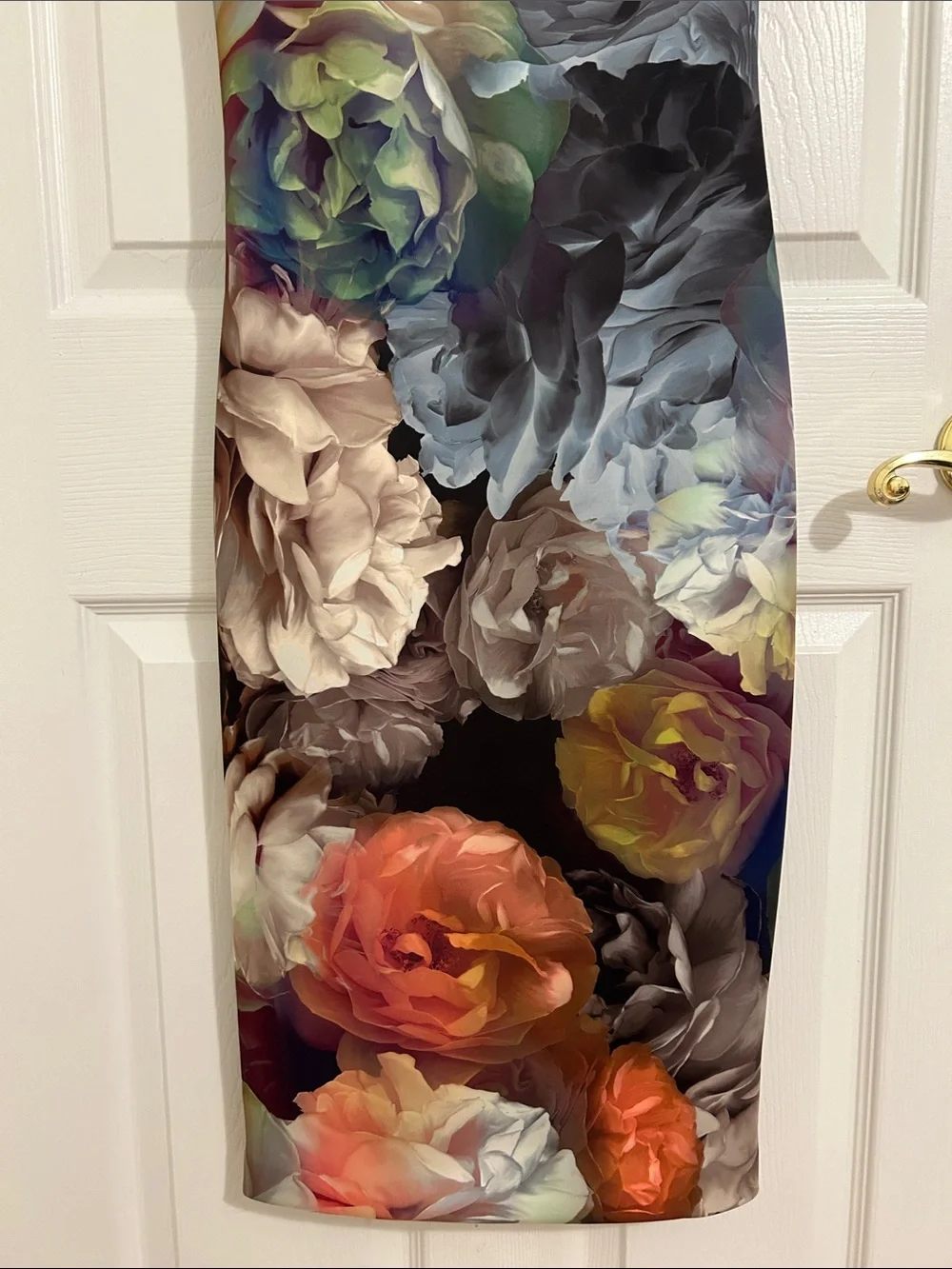 Ted Baker London Mayzi Technicolour Bloom Bodycon Dress New Ted Size 1, US 4 - Picture 6 of 12